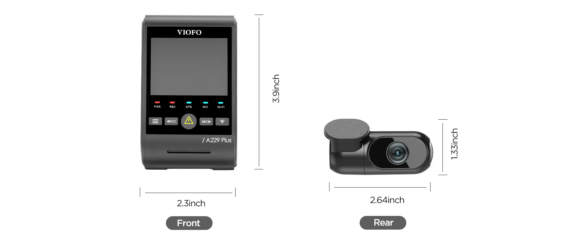 VIOFO A229 Plus 2CH
