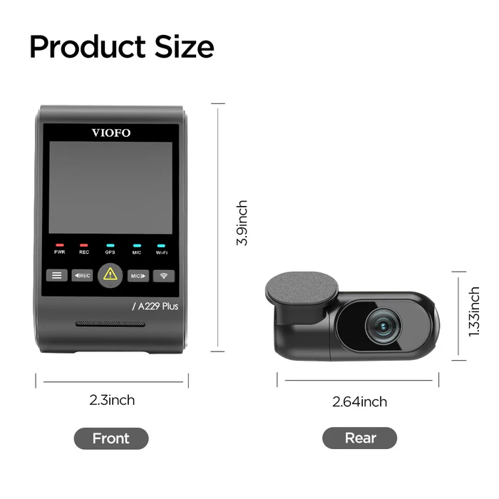 VIOFO A229 Plus 2CH