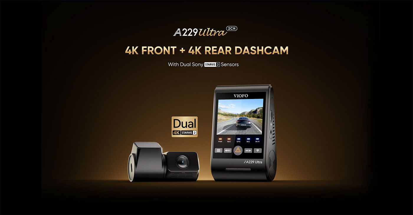 VIOFO A229 Ultra 2CH