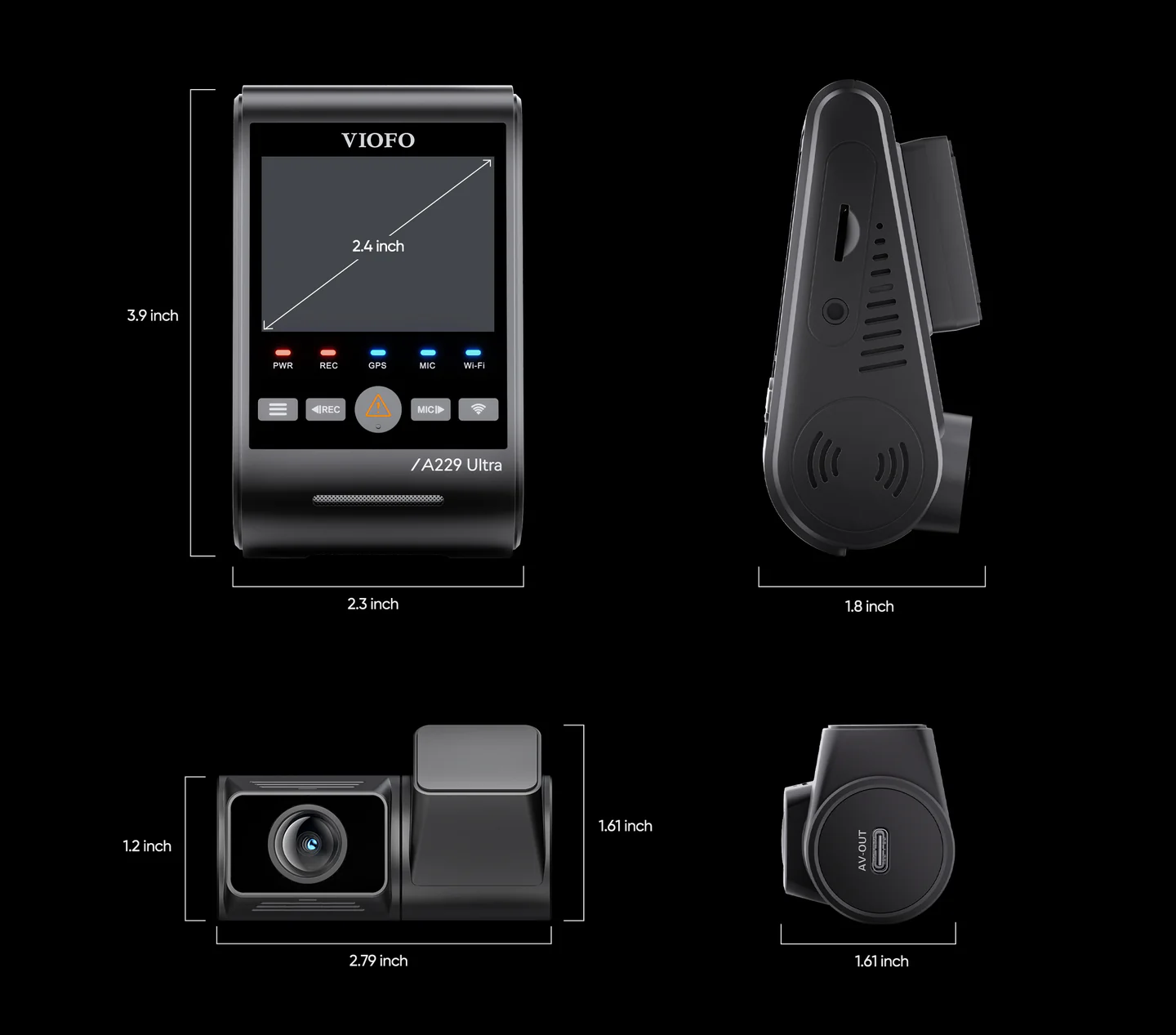 VIOFO A229 Ultra 2CH