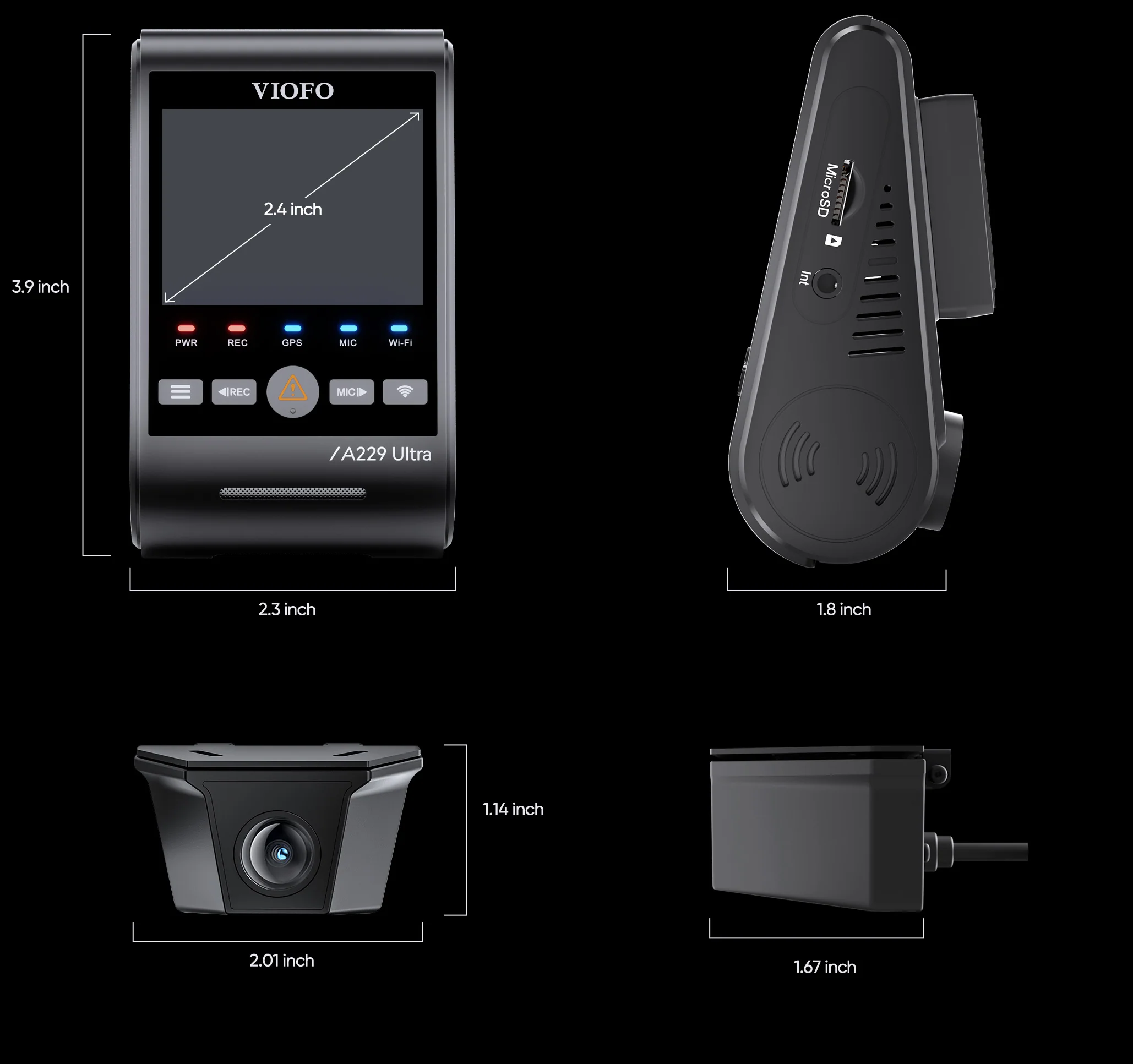 VIOFO A229 Ultra-W