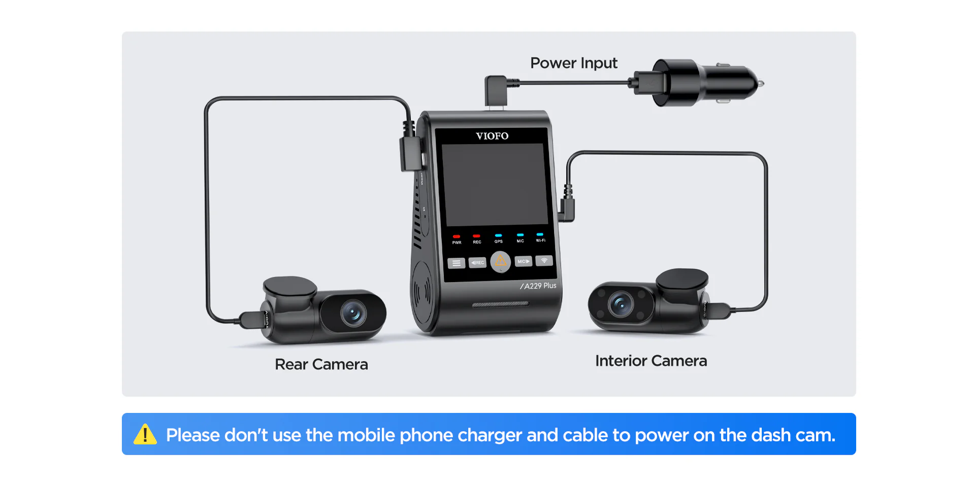 VIOFO A229 Plus 3CH