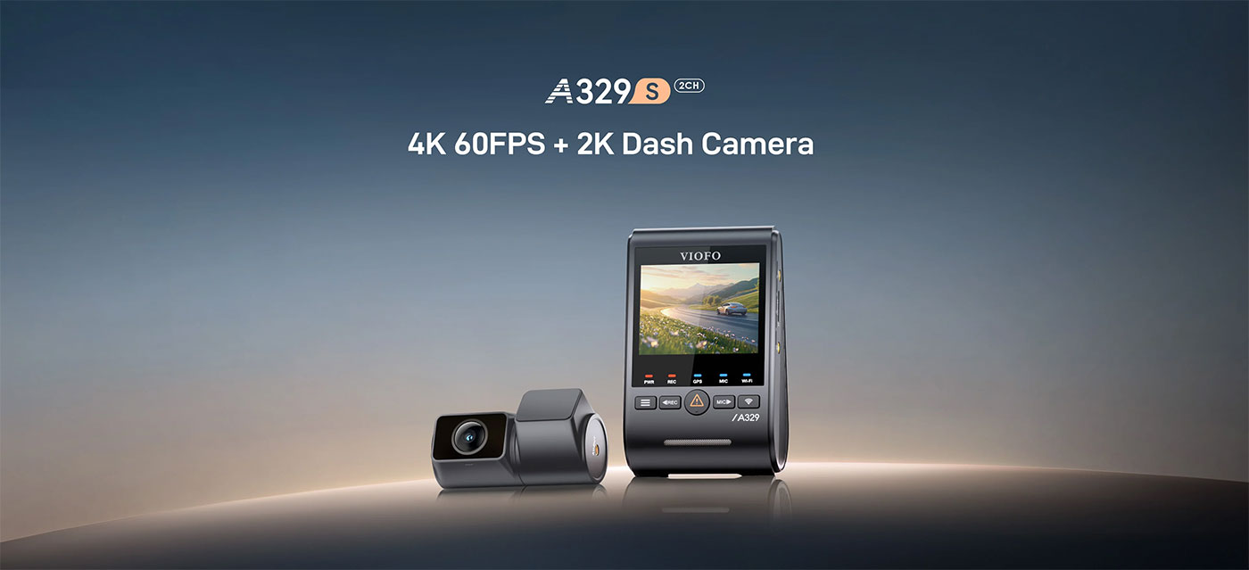 Camera hành trình VIOFO A329S 2CH 4K 60FPS