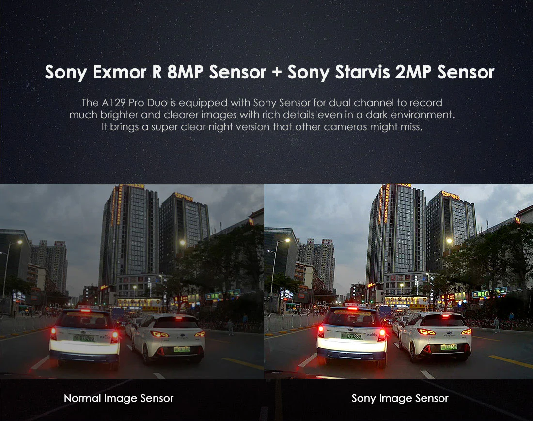 Camera hành trình trước VIOFO A129 Pro Ultra 4K Wi-Fi GPS