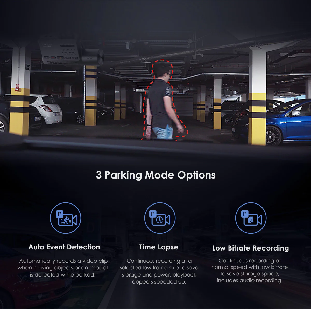 Camera hành trình trước VIOFO A129 Pro Ultra 4K Wi-Fi GPS