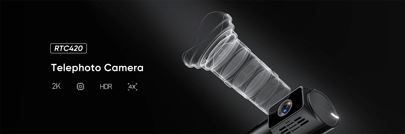 Bộ máy ảnh tele VIOFO RTC420 2K HDR