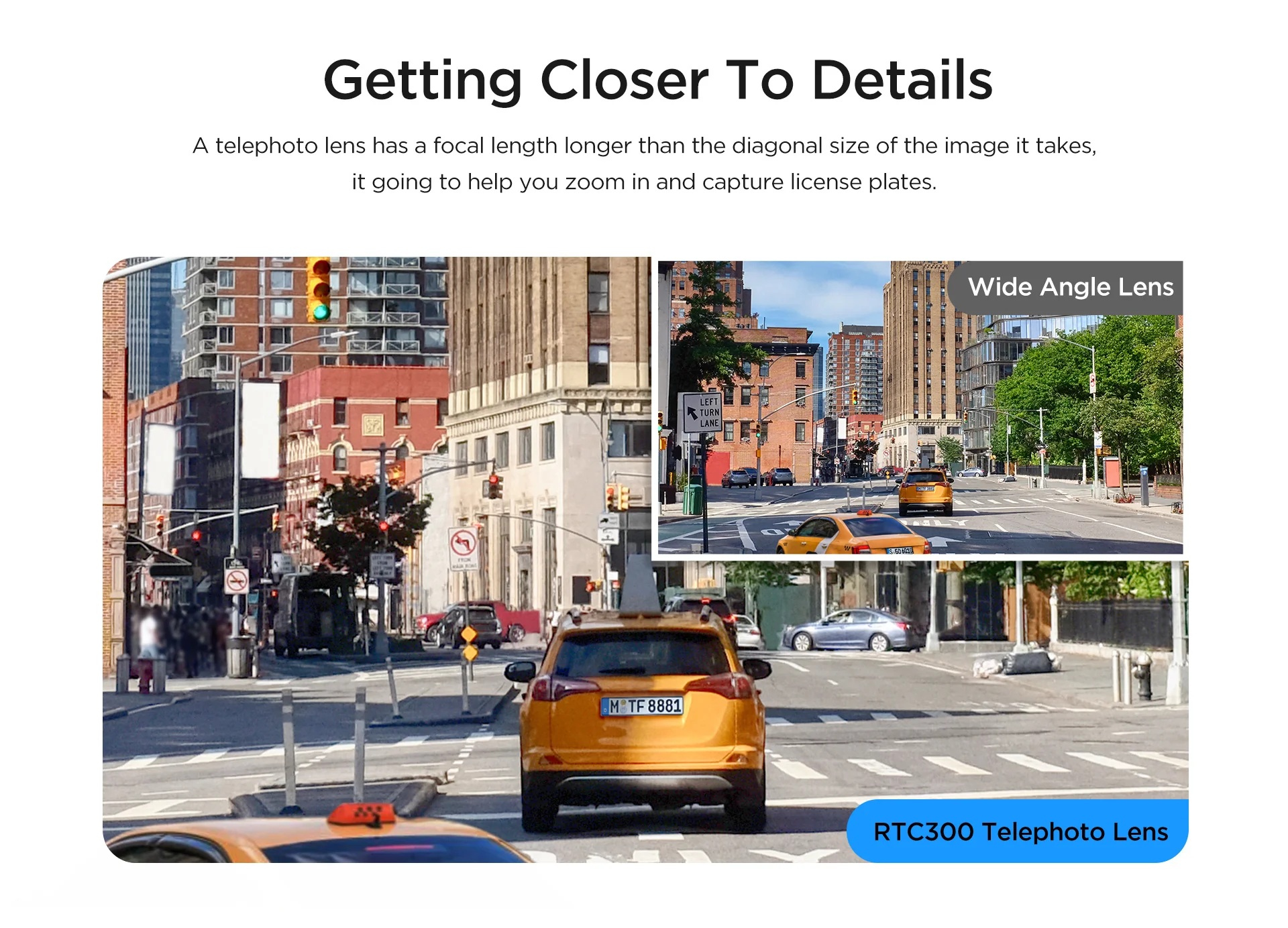 Camera Tele VIOFO RTC300