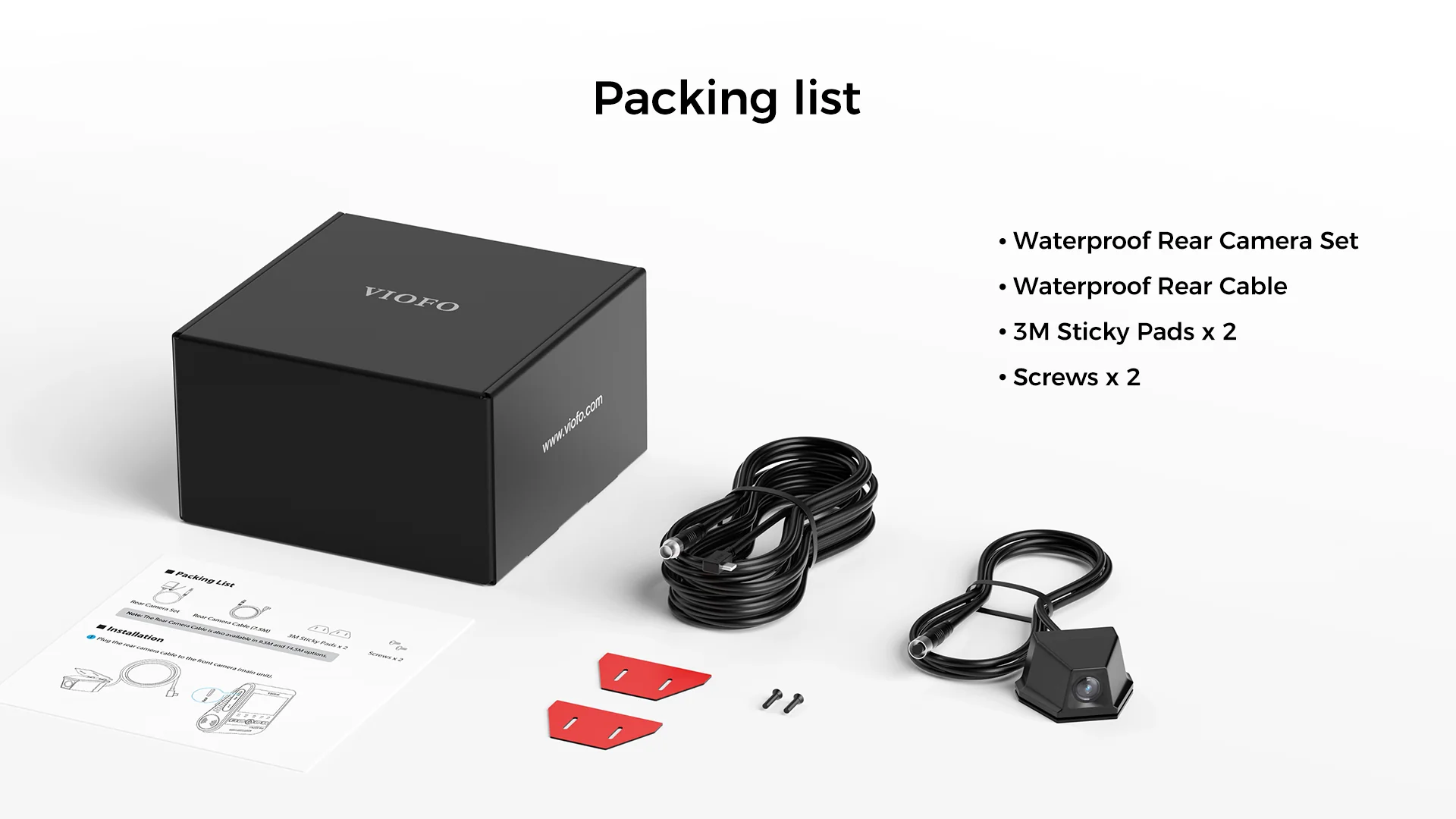 Camera sau chống nước VIOFO RWC200