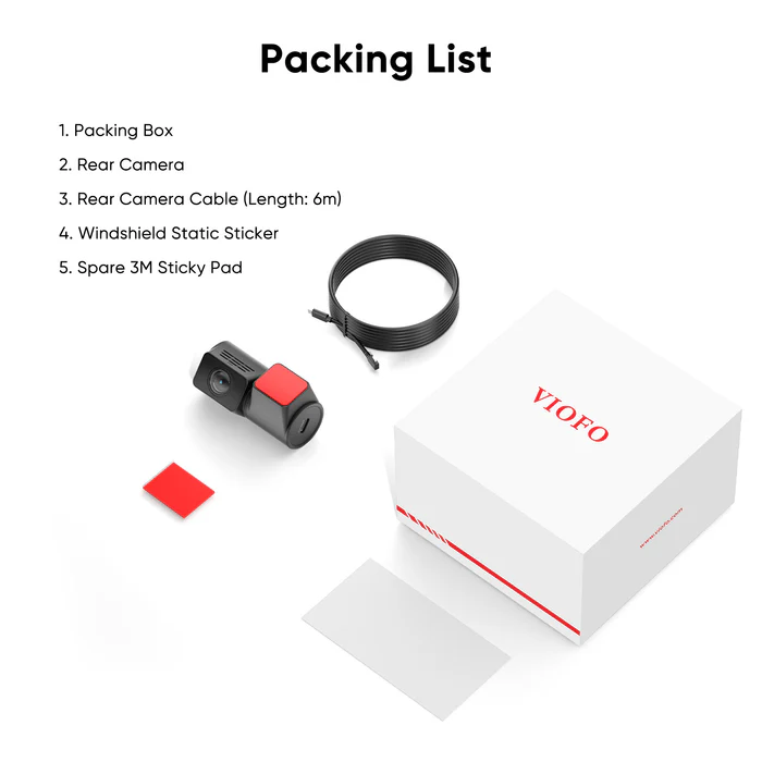 Camera sau VIOFO RNE800 4K HDR