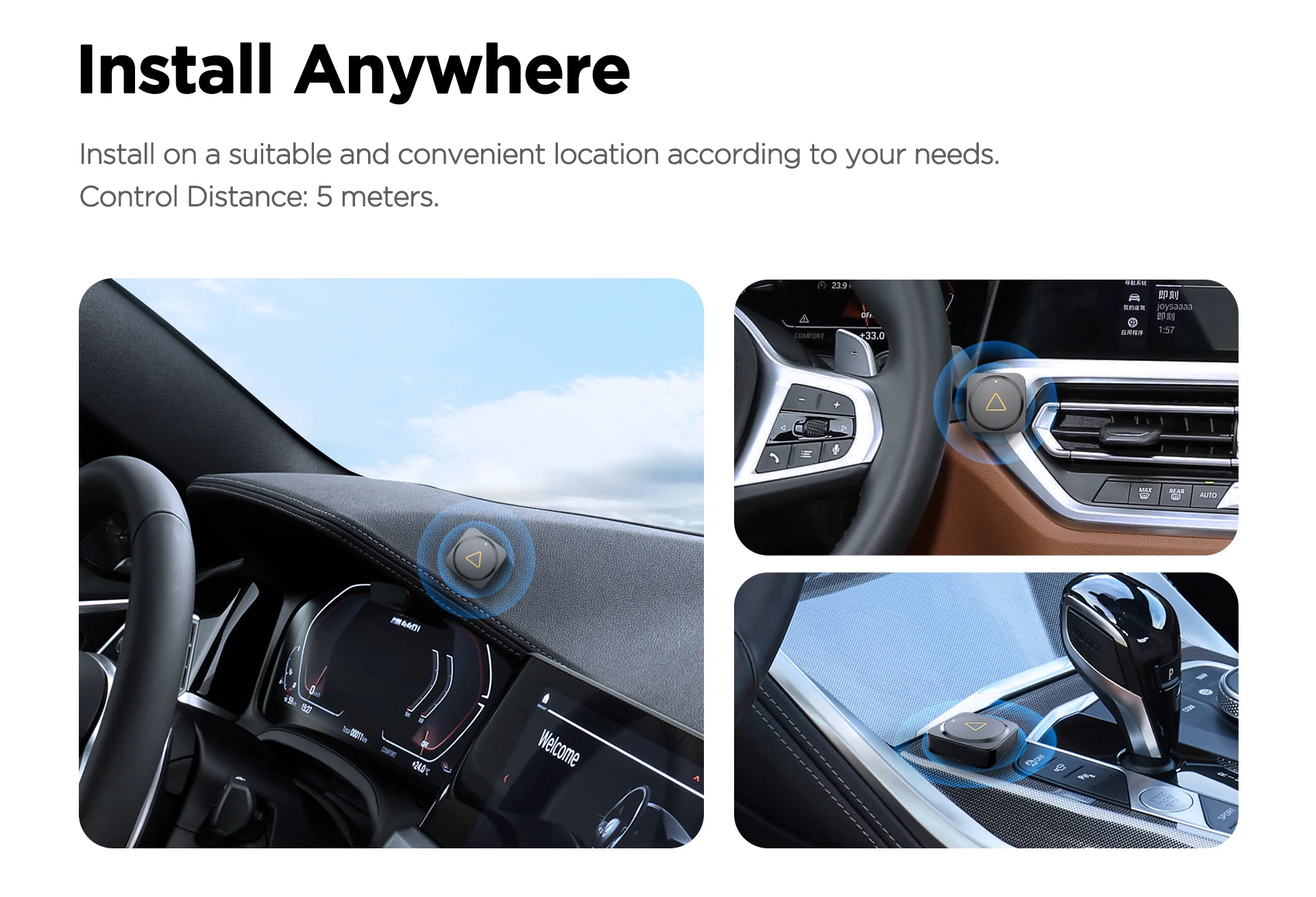 Điều khiển từ xa không dây Bluetooth VIOFO BTR200