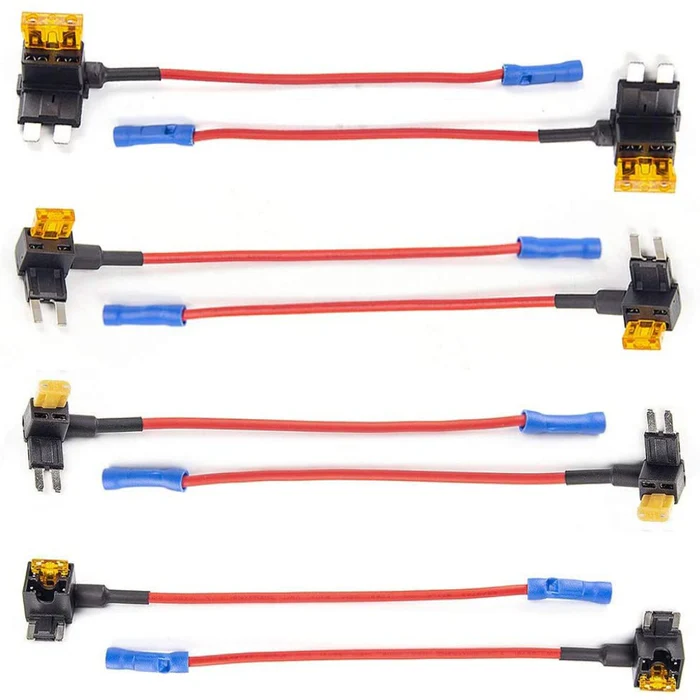 VIOFO 4 CÁI * 2 Gói Vòi cầu chì mạch với Giá đỡ bộ chuyển đổi cấu hình thấp ATO, Mini, Micro2, Mini