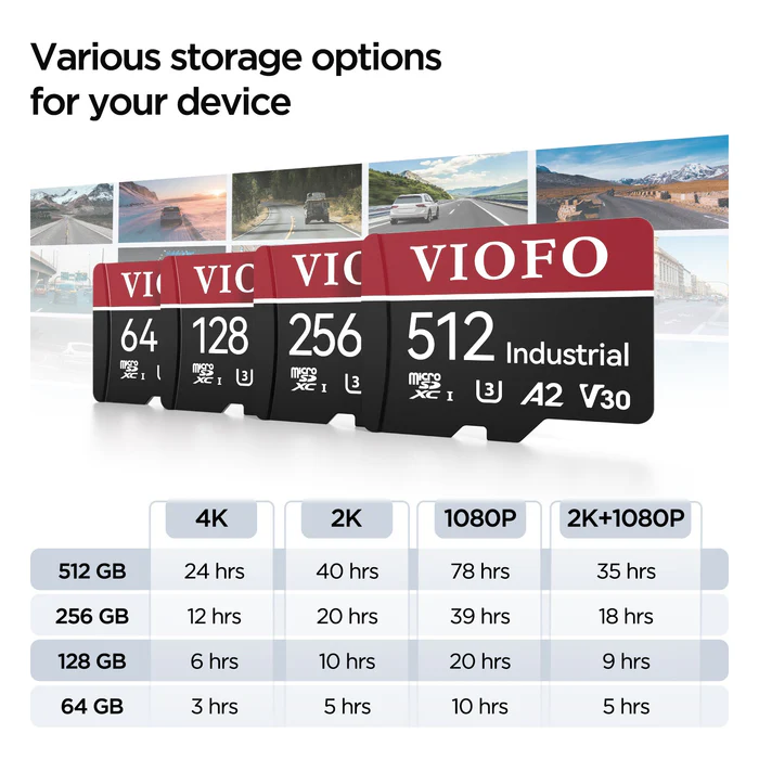 VIOFO 512GB